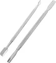 ELAYARD Nail Cuticle Pusher Steel Gel Remover Tool Nail Polish Clean up Manicure Pedicure Tool Portable Nail Care Kit