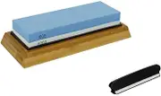 TooToo 6000/1000 Dual Whetstone Waterstone Knife Sharpening Water Stone Wet Sharpener