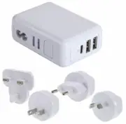 35W Travel 2 x USB USB-C Power Charger Adaptor Indonesia BALI Europe Japan UK