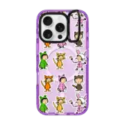 iPhone 16 Pro Impact Ring Stand Case MagSafe Compatible Kids by Matthew Langille