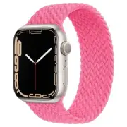 APPLE FLAMINGO BRAIDED SOLO LOOP 45MM SIZE 9 - FLAMINGO PINK