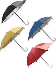 [GAROZATION] 4pcs Motorcycle Umbrella Umbrellas Decorations Universal Phone Sunshade Phone Waterproof Umbrella Lightweight Umbrella Outdoor Phone Umbrellas Riding Small Umbrella Mini Umbrellas
