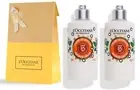 2 PC L'Occitane GREEN CHESTNUT Shower Cream 5% Shea Butter 2 X 8.4 OZ NIB