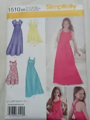 Simplicity 1510 Girls PLUS Dress Bolero Sizes 8 1/2-16 1/2 New Uncut