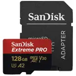 SANDISK EXTREME PRO MICRO SD V30 A2 128GB 200MB /S 存儲卡