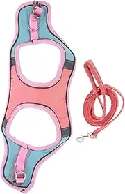Sosoport Cat Leash and Harness Set Reflective Vest Kitten and Cat Walking Rope Adjustable Outdoor Pet Harness