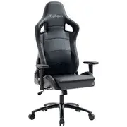 Typhoon Viper High-Back Racing Gaming Chair PU Black