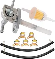 Fuel Valve Petcock Tank Switch for Honda XR50R XR70R XR80R XR100R CRF50F CRF70F CRF80F CRF100F CRF150F CRF230F Replace 16950-GEL-701 16950-GCF-671