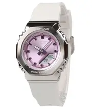 Casio G-SHOCK Analog-Digital Pink Dial Quartz GM-S2110-7A6 200M Ladies Watch