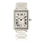 Cartier Tank Must 33 Stainless Steel White Dial WSTA0053