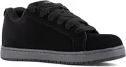 [DC] Men's Court Graffik Work Black and Grey Composite Toe Boots Construction Shoe