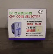 JY-100F CPU Coin Acceptor Coin Selector Vending Arcade New Open Box