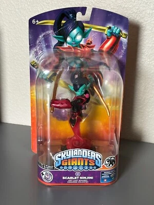 SKYLANDERS GIANTS SCARLET NINJINI NEW SEALED RETIRED 2012!
