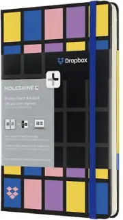 - Dropbox Smart Hard Notebook - Plain - Large - Black