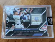 TOPPS NOW 2024 Game used Base Relic # 63/99 Jersey NumberAaron Judge 416