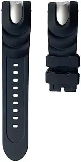 [Senphyton] Rubber Silicone Watch Band/Strap Replacement for Invicta Reserve Collection Venom - Black Invicta Watch Strap