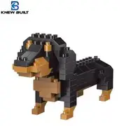 Knew Built Super Mini Dachshund Dog Building Block Toy Kit Corgi Poodle Entry Level Learning Interactive Playtime Pet Cat Bricks