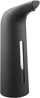 domoi Black Automatic Soap Dispenser Touchless, Auto Liquid Soap Dispenser for Kitchen Bathroom 400Ml