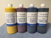 4 x BULK COMPATIBLE INK REFILL FOR HP 962XL 962 PIGMENT (GALLON) CYMK