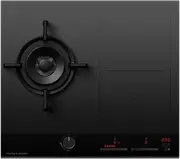 Fisher & Paykel 60cm Series 9 1 Burner + 2 Zone Hybrid Cooktop, 2 SmartZones, LPG