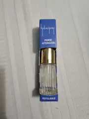 Vintage Refilliable Purse Atomizer Glass Bottle In Original Box