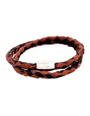 [Cudworth] Leather Bracelet in Black/Brown