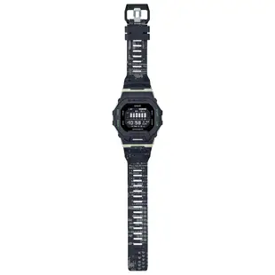 CASIO 卡西歐 G-SHOCK 夜光迷彩 城市夜景系列藍芽手錶 GBD-200LM-1