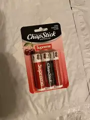 Supreme SS22 Cherry Chapstick 3 Pack