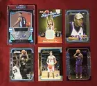2003-04 Bowman (6) Card Lot - Darko Milicic GOLD RC + Troy Bell AUTO + X-Fractor