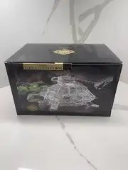 SHANNON CRYSTAL BY GODINGER CRYSTAL TURTLE COVERED BOX.