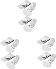 [SAFIGLE] Magnetic Tie Clip Tie Collar Bar Pin Stainless Tie Clip Stainless Steel Silver