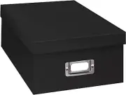 Photo Storage Box, Black