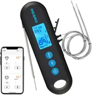 Digital Food Meat Thermometer BBQ Bluetooth Fast Read Auto-off Magnetic