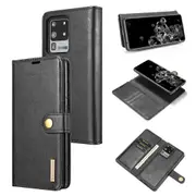 DG.Ming Samsung Galaxy S20 Ultra Detachable Folio Case Cover G988 [Black]