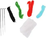 CIMAXIC 1Set Christmas Felting Kit DIY Needle Felting Kits for Beginners Snowman Wool Felt Craft Set Fun Family Activity to Inspire Creativity and Imagination