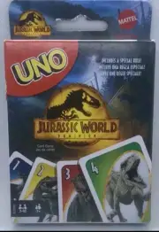 Mattel UNO Jurassic World Dominion Special Edition Card Game NEW