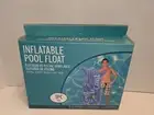 58" Inflatable Floating Raft Swimming Pool Mat "Coast to Coast" *NEW*