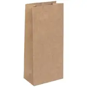 J.Burrows Recycled Paper Bag Medium Brown 25 Pack