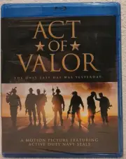 Act of Valor (Blu-ray, 2012) Alex Veadov, Roselyn Sanchez - Brand New, Sealed!
