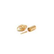 Rp Sma Female Bulkhead Crimp Connector For Lmr195 Rg58