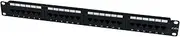 StarTech.com 24 Port 1U Rackmount Cat Cable 6 110 Patch Panel (C6PANEL24)