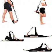 Yoga Flexibility Stretch Band Leg Fascia Strap Gym Sport Elastic Stretching AU