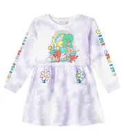 [Stella McCartney Kids] Stella McCartney Kids Tie-dye cotton jersey dress Y 4 multicoloured