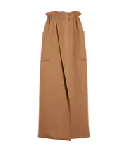 patch-pocket straight skirt IT40,IT38,IT36 camel