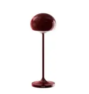 iGuzzini Clan Mini Lamp LED Wireless Table Lamp In Red MSRP $200