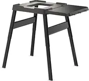Ninja Woodfire Adjustable Stand & Side Table, Electric Outdoor Oven & BBQ Grill Stand, Heavy-Duty Outdoor Cooking Table & Pizza Oven Stand, 4718J800EUUK, Black
