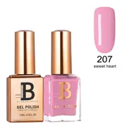 Billionaire Gel Polish UV LED & Nail Lacquer Duo 207 Sweet Heart 15ml