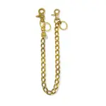 日本 GOOD ROCKIN' - SKULL BRASS WALLET CHAIN 骷髏 黃銅 褲鍊 腰鍊 錢包鍊