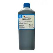 1 liter Cyan eco solvent ink for mutoh roland mimaki Epson hp refill