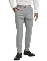 [Oxford] Hopkins Luxury Wool Suit Trousers in Grey